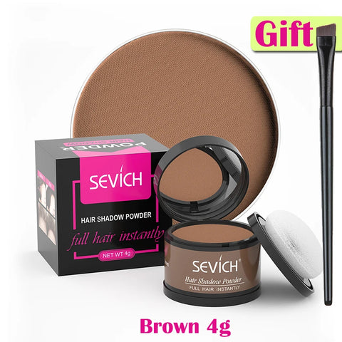 SEVICH Hairline Powder Black Blonde Root Cover Up Hairline Powder Hair Fluffy Shadow Powder Makeup Repair Fill Shadow Thinning