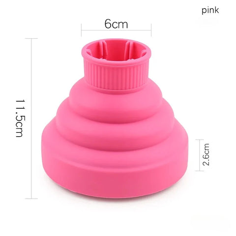 Universal Blow Dryer Diffuser Attachment for Curly Thick Hair Collapsible Hairdryer Blower Diffuser Hairdressing Styling Tools