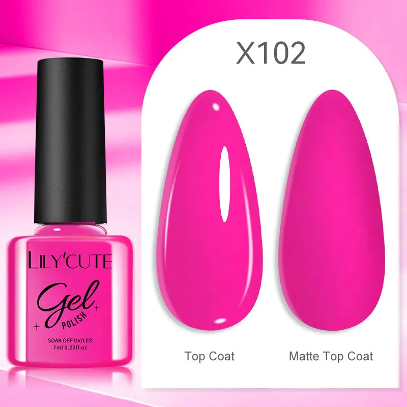 LILYCUTE  5ml Gold Sliver Metallic Liner Gel Nail Polish French Style Super Bright Mirror Pull Line Graffiti Painting Stripe Gel