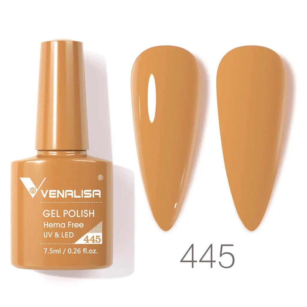 Venalisa VIP4 Nail Gel Polish HEMA/TPO FREE Full Coverage Beautiful Semi Permanent Soak Off UV LED Gel Nail Polish Gel Lacquer