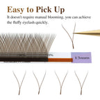NAGARAKU YY Shape Triple Tips Hand Woven Premium Soft Light Natural Eyelashes Extension Supplies Makeup Mesh Net Cross Lash
