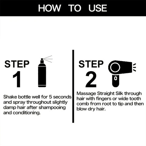 Leave-In Conditioner Spray with Keratin & Argan Oil - Deep Hydration for Curly/Color-Treated Hair - Frizz Control & Shine Enhanc