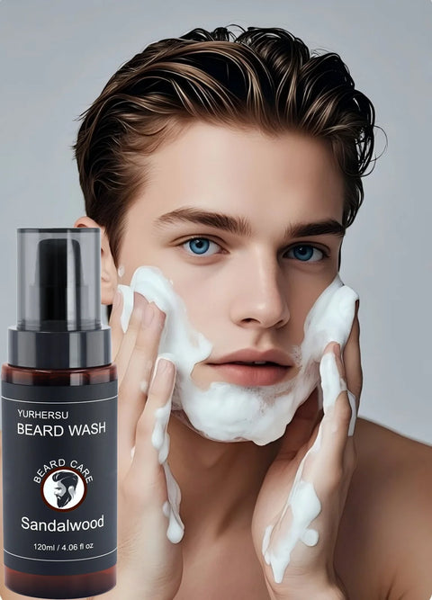 Beard Cleansing Shampoo Softens Beard Deep Cleansing Men'S Shavin a new cleansing experience designed specifically for gentlemen