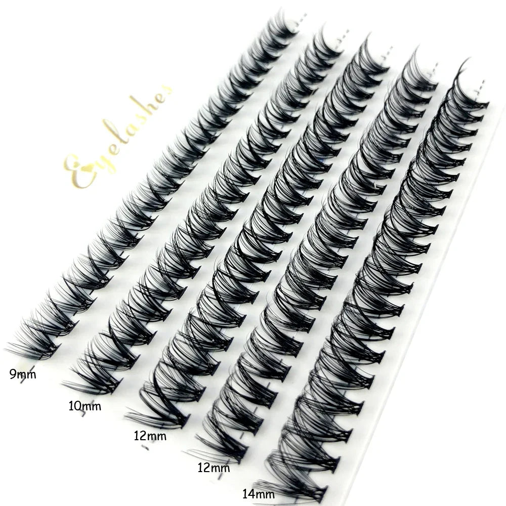 60D/80D Mink Eyelashes 100/280 Bundles Natural Eyelash extension 3D Russia Volume Individual Eyelash Cluster Makeup Tools Lashes