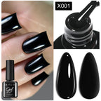LILYCUTE 7ml Metallic Gel Nail Polish Red Chrome Effect Soak Off UV Gel Varnish Semi Permanent Nail Art Manicure Base Top Coat