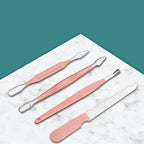 7/10/12/16/18pcs/set Manicure Cutters Nail Clipper Set Household Stainless Steel Ear Spoon Pedicure Scissors Tool For Beauty