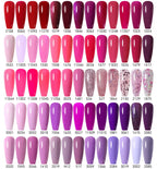 Arte Clavo Transparent Nude Pink Color Jelly Gel Nail Polish Semi Permanent 15ml Top Coat Soak Off UVLED Varnish Nail Art Design