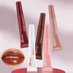Water Glow Plump Lip Color Liquid Lip Gloss - Cream Moisturizing Non-greasy Lip Oil Gel Lip Care Balm Hydrating Shine