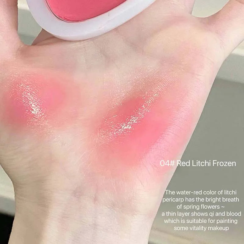 Cappuvini White Rabbit Water Glossy Cream Clear Moisturizing Blush Cream Multi-purpose Ointment Vitality Rouge