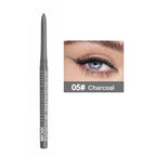 Waterproof Black Eyeliner Pencils Smudge-Proof Long-Lasting Beginner-Friendly Eye Makeup High Pigment Black White Eye Liner Pen