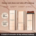 Double Headed Moisturizing Light Transparent Foundation Stick Efficient Concealer Lasting Not Taking Off Makeup Foundation Stick