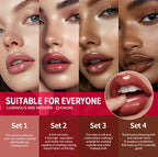 Lipliner&Lipstick Lip Gloss Set 3pcs/set Waterproof Long Lasting Lip Makeup Matte Travel Mini Set Women's Makeup Cosmetics