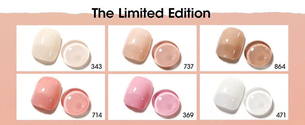 GELLEN Dark Red Jelly Transparent Gel Nail Polish Pink Skin 6pcs Set Quick Air Dry Autumn Winter Nails Polishes 10ml 2026 New