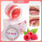 EJW Lip Sleeping Mask: Nourish,Hydrate, Vitamin E,Jojoba Oil, Lip Balm, Lip Skin Care, Improve Lip Color, Reduce Lip Lines.