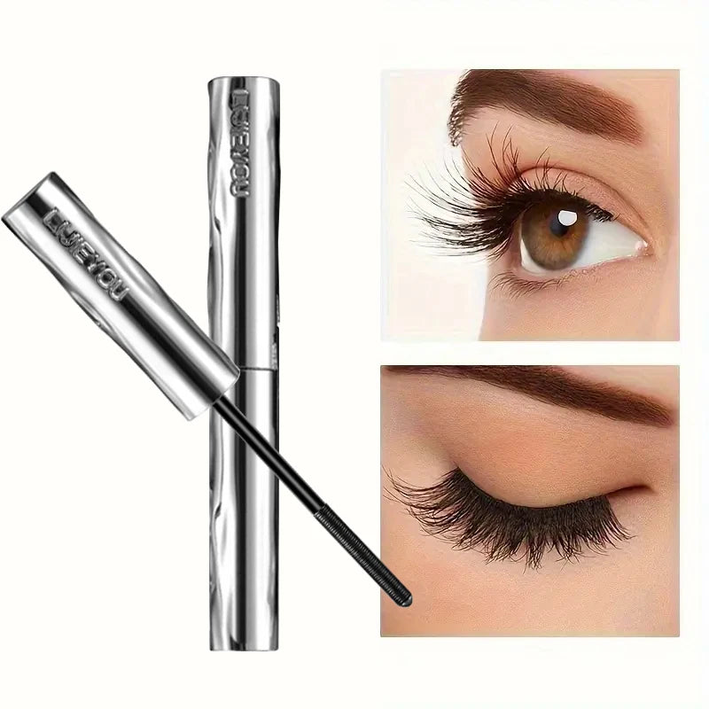 Spiral Mascara-Long-lasting Waterproof Eye Makeup,Steel Tube Spiral Brush Head,Easy Application for Lengthening&Volumizing Lash