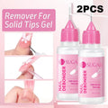 15ml wear nail needle tube nail polish remover solid patch glue UV jelly glue fast nail polish remover gentle and non-irritating