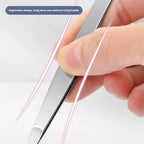Stainless Steel Brow & Facial Hair Remover Eyebrow Tweezers Non-slip Makeup Remover Tweezer Tools Hair Removal Makeup Tools
