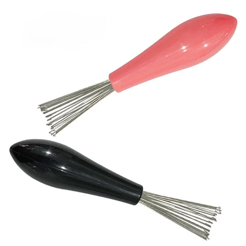 Comb Hair Brush Cleaner Plastic Handle Cleaning Brush Remover Embedded Beauty Tools Cleaning Products Cleaning Supplies