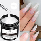 BORN PRETTY 250g Jelly Milky White Pink Translucent Nude Gel Polish Refilled Package Semi Permanent Soak Off UV Nail Art Varnish