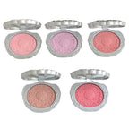Makeup Flowerknows Shell Pearl Collection Silk Satin Blusher Lightweight Highly Pigmented Blush Powder Long Lasting Face Blushes