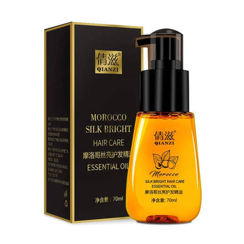 Morocco Argan Hair Oil Care Essence Nourishing Repair Damaged Improve Split Hair Rough Remove Greasy Treatment Hair Care 30/70ml