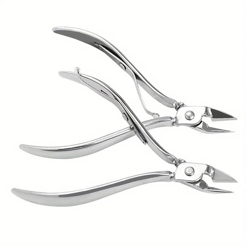 Durable Stainless Steel Cuticle Nipper for Manicure and Pedicure Cuticle Clippers Trimmer Dead Skin Remover Pedicure Stainless
