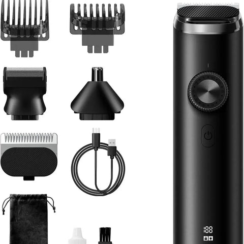 Sejoy Beard Trimmer for Men Cordless Nose Hair Trimmer Waterproof Hair Clippers and Trimmers Set Electric Razor