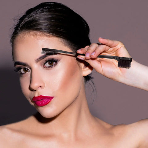 5 Pcs Detangling Brush Set，Curly, Wet/Dry, Black Hair, Flex Detangling Brush set for Hair Style and Cuting, Easy Clean in Daily