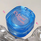 Transparent Crystal Warm Color-changing Blush Palette Makeup Jelly Tint Lip Cheek Moisturized Long-Lasting Shimmer Blusher Cream