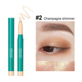 Single Color Pearl Eyeshadow Eyeliner Pearlescent Pencil Waterproof Glitter Pigment Brightening Makeup Eyeshadow Stick Cosmetics