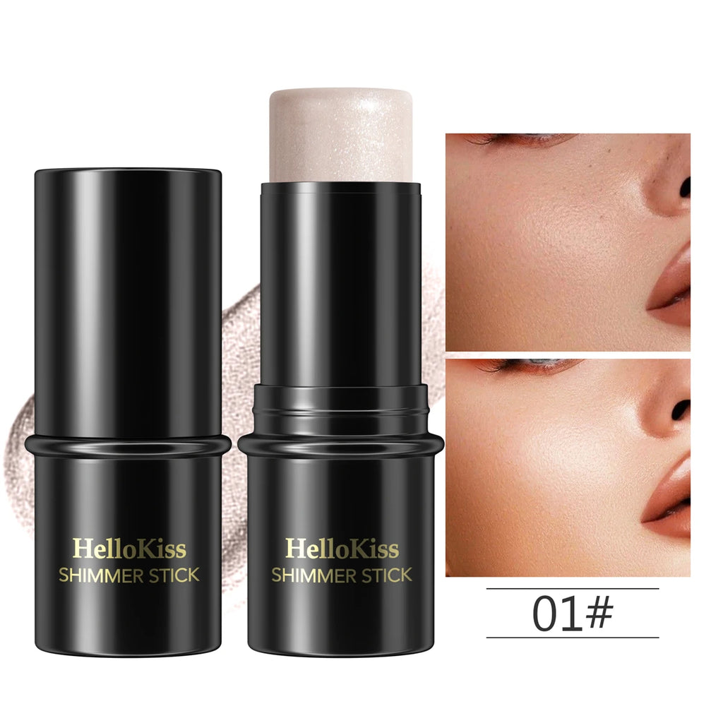 Face Brown Bronzer Contour Stick Face Foundation Makeup Pen Lasting Smooth Contour Shadow Blusher Highlight Concealer Cosmetics