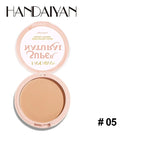 8 Colors Loose Powder Oil Control Waterproof Mineral Face Foundation Cosmetics Long Lasting Makeup Powder Compact Powder Pressed