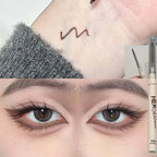 Chocolate Brown Eyeliner Gel Pen 5 Colors Long-lasting Waterproof Gel Eyeliner Latte Coffee Matte Silkworm Eyeliner Pen Makeup