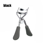 1pc Portable Eyelash Curler Black Stainless Steel Eyelash Curler Lasting Shaping Suitable for Female Eyelash Lifting Eye-Eyelash