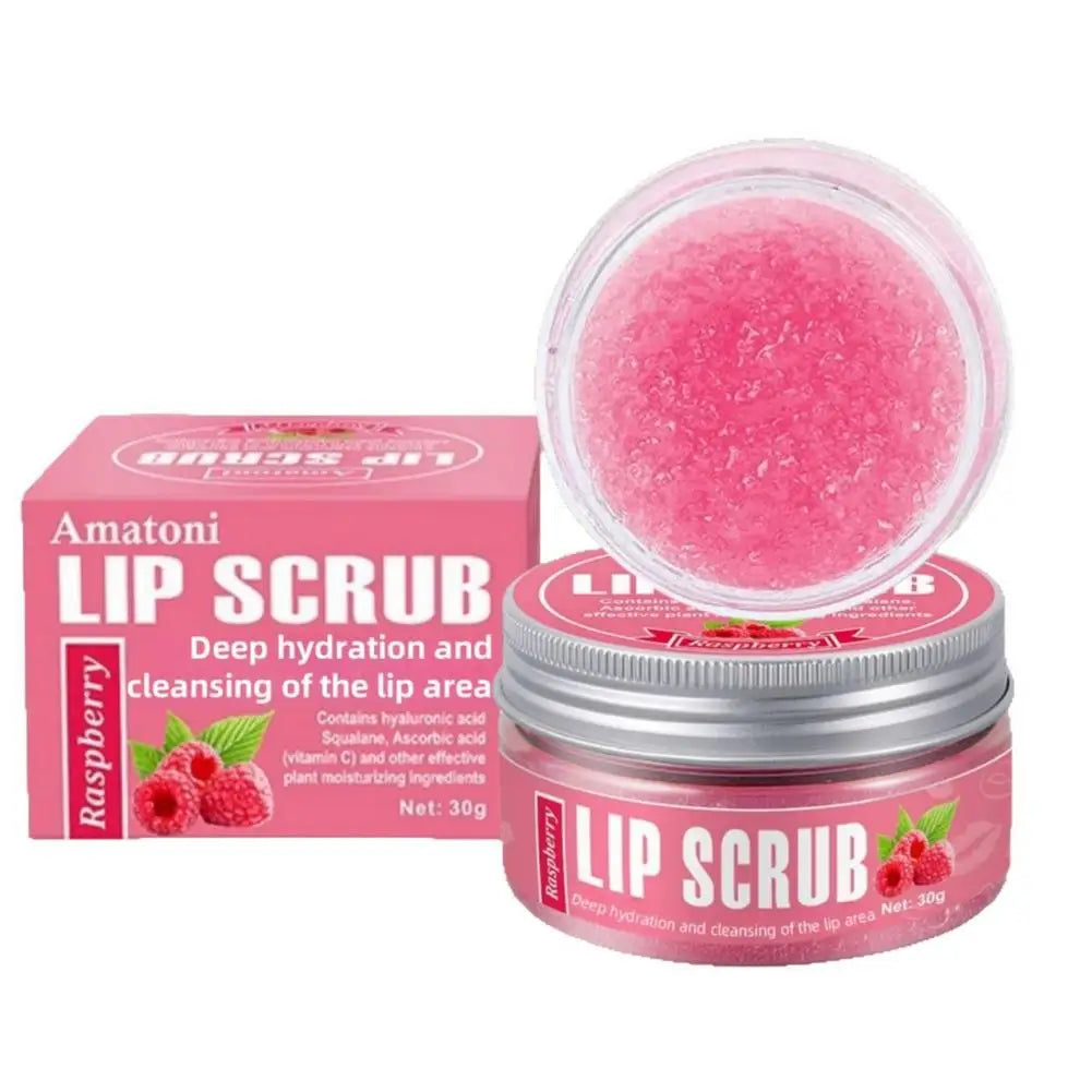 Lip ScrubLip Scrub Moisturizing Removing Dead Skin Fruit Flavor Exfoliating Lip Care Scrub Lips Fine Lines brighten Lip scrub