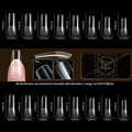 New Soft Gel False Tips 480pcs Almond Square Coffin French Half Frosted Fake Press On Acrylic Nails Full Cover American Capsule