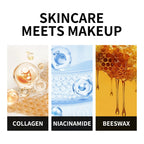 Color Changing Foundation Stick Korean Cover Cream Stick High Coverage Waterproof Dual-Ended with Brush  Base Makeup
