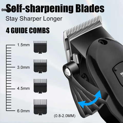Professional hair cutting machine Electric Hair Trimmer set for men usb Rechargeable Barber hair clippers Wet And Dry haircut