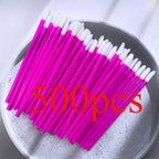 50/500PCS Disposable Lip Brush Eyelash Extension Makeup Brushes Lash Extension Mascara Applicator Lipstick Wands Cosmetic Tools
