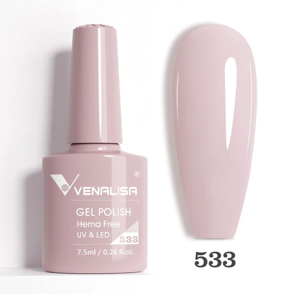 Venalisa VIP5 Nail Gel Polish HEMA/TPO FREE Full Coverage Beautiful Semi Permanent Soak Off UV LED Gel Nail Polish Gel Lacquer
