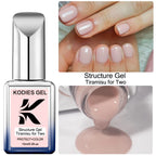 KODIES GEL Professional Nail Gel Polish Natural Camouflage Rubber Base Gel Color Pearl Semi Permanent UV/LED Hybrid Gel Varnish
