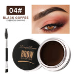Waterproof Long-Lasting Eyebrow Pencil with Clear Outline Suitable for All Skin, Easy to Use for Valentine's Day Gift, Simple an