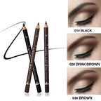2pcs MENOW 3 Colors Long Lasting Waterproof Eyebrow Pencils Double Use Wooden Pole Eyeliner Permanent Makeup Tattoo Accessories