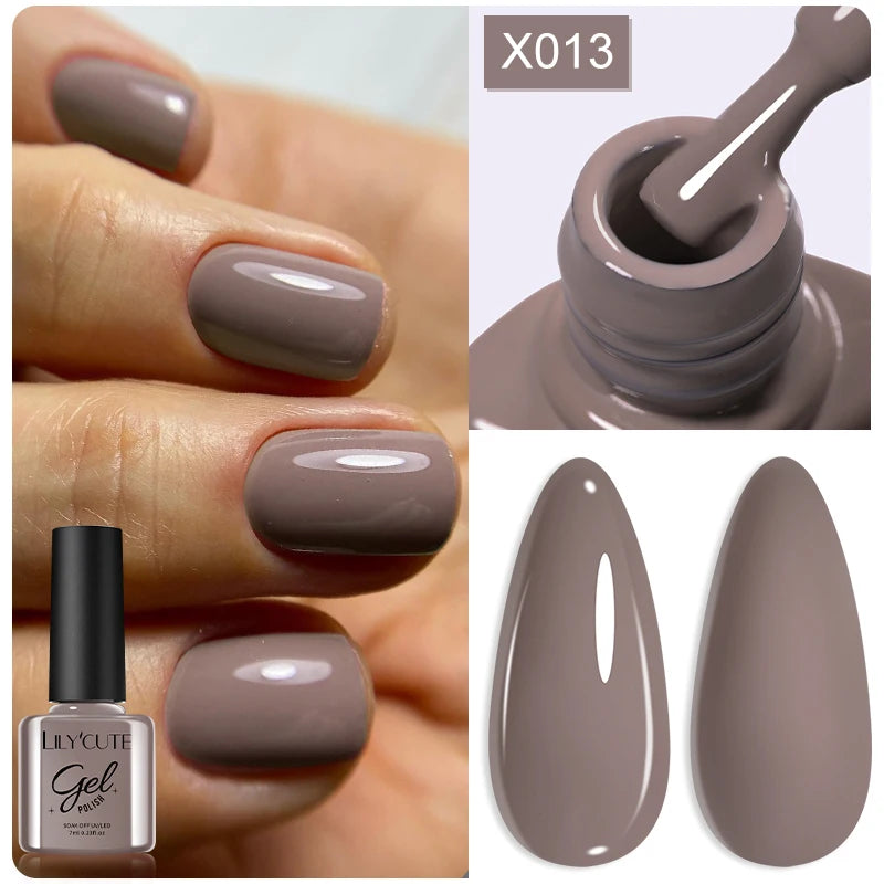 LILYCUTE  5ml Gold Sliver Metallic Liner Gel Nail Polish French Style Super Bright Mirror Pull Line Graffiti Painting Stripe Gel