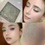 HERORANGE youth monochrome makeup eye shadow ins pearlescent fine flash natural delicate mashed potato eye shadow plate