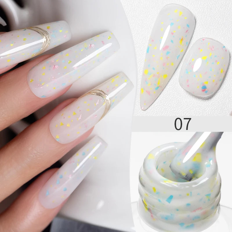 5ml Golden Silvery Metallic Painting Liner Gel Polish Chrome Mirror Effect Semi-Permanent Varnish For Stunning French Nail Art