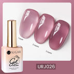 UR SUGAR 15ml Blood Red Jelly Gel Nail Polish Translucent Color Crystal Nude Gel Nail Art Varnish For Fall Winter Manicure