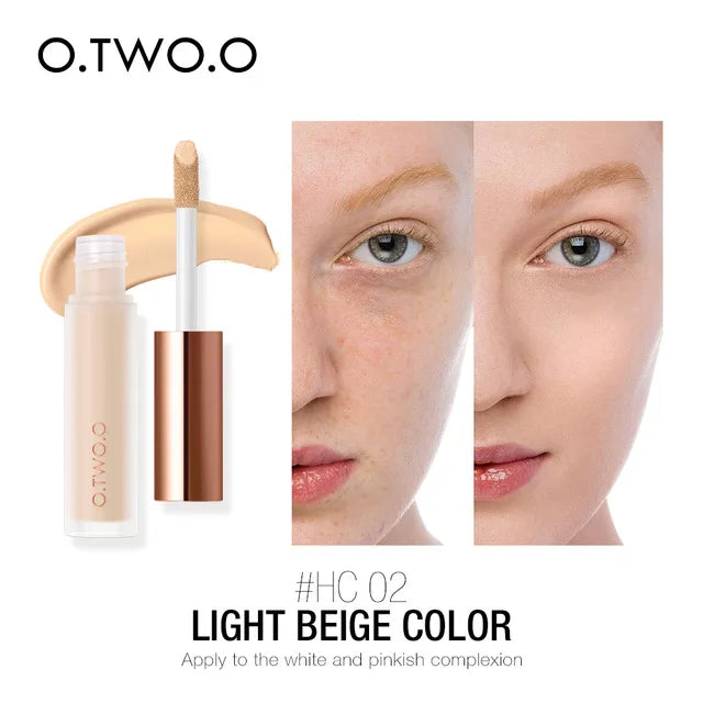 Long Lasting Waterproof Face Concealer Full Coverage Liquid Makeup For Dark Circles Eye Brightening Base Cosmetics