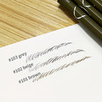 0.008mm Ultra-fine Liquid Eyebrow Pencil Professional Waterproof And Sweat-proof Eyeliner in one Lasting Eye Brow pen