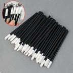 Lanjinglin 50/100 Pieces Lip Brushes Lipstick Testers Wands Applicators for Makeup Lip Brushes Makeup Beauty Tool